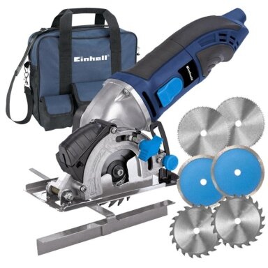 Mini diskinis medžio pjūklas Einhell BT-CS 860 SET Mini diskinis medžio pjūklas Einhell BT-CS 860 SET