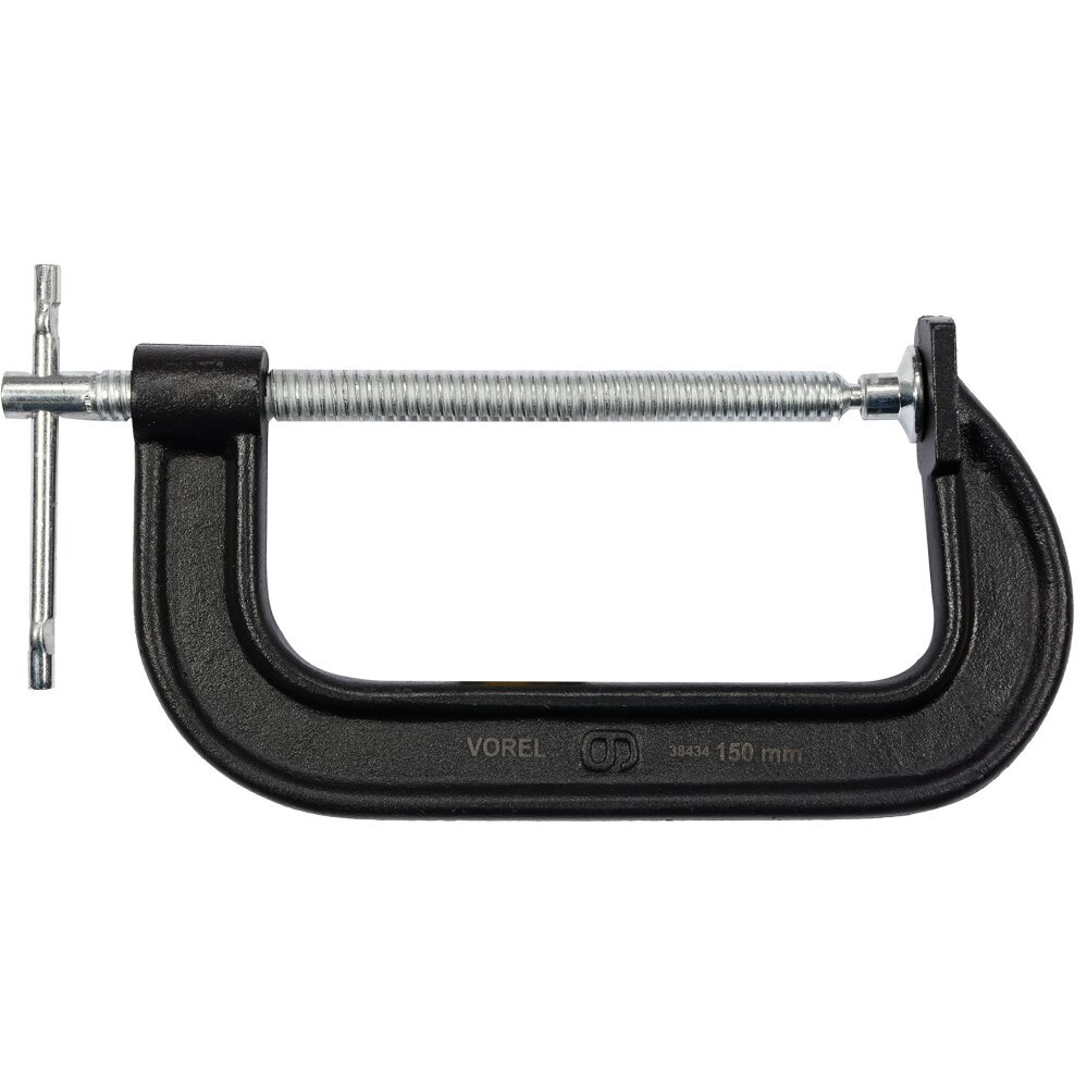 Spaustuvas C tipo su varžtu nuo 50mm iki 250mm 5 Spaustuvas C tipo su varžtu nuo 50mm iki 250mm 5