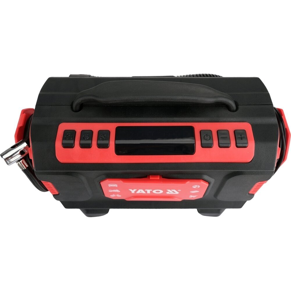 3-in-1 automobilinis kompresorius | 12 V / 230 V | LED | su oro siurbliu ir pūtimo funkcija YATO 4 3-in-1 automobilinis kompresorius | 12 V / 230 V | LED | su oro siurbliu ir pūtimo funkcija YATO 4