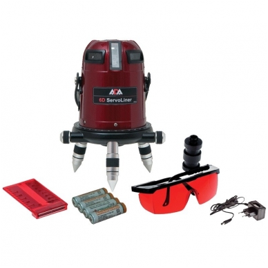 Lazerinis nivelyras 6D SERVOLINER (4V4H1D)