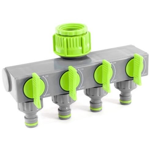 4 jungčių žarnos šakotuvas 3/4"- 1" 4 jungčių žarnos šakotuvas 3/4"- 1"