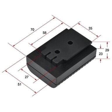 4D serijos savaime išsilyginančio lazerio baterija 4000Mah YT-30418 YATO
