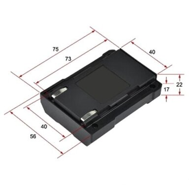 4D serijos savaime išsilyginančio lazerio baterija 4000Mah YT-30420 YATO