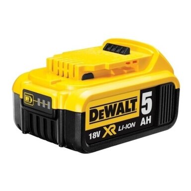 Akumuliatorius 18V, 5.0Ah XR Li-Ion DeWALT DCB184 Akumuliatorius 18V, 5.0Ah XR Li-Ion DeWALT DCB184