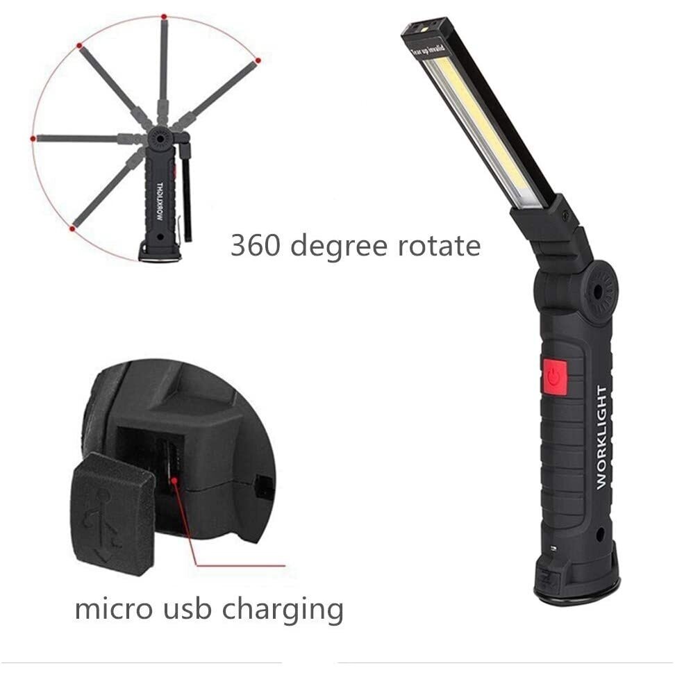Darbo lempa akumuliatorinė 3W COB USB (aliuminis +ABS+Guma) Darbo lempa akumuliatorinė 3W COB USB (aliuminis +ABS+Guma)