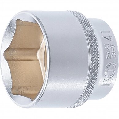 Galvutė šešiakampė 12.5 mm (1/2") 41 mm Galvutė šešiakampė 12.5 mm (1/2") 41 mm