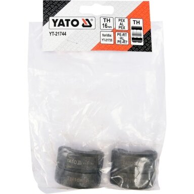 Indėklas TH 16 mm presavimo replėms YT-21735 Indėklas TH 16 mm presavimo replėms YT-21735