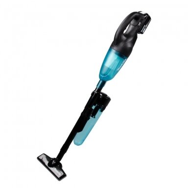 Makita DCL180SFCB Akumuliatorinis dulkių siurblys su 18V 3,0Ah akumuliatoriumi ir krovikliu LXT, 42mbar Makita DCL180SFCB Akumuliatorinis dulkių siurblys su 18V 3,0Ah akumuliatoriumi ir krovikliu LXT, 42mbar