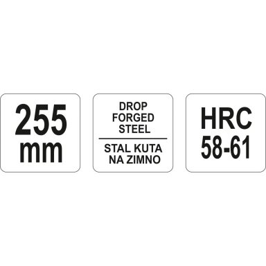 Žirklės skardai tiesios 225mm YATO Žirklės skardai tiesios 225mm YATO