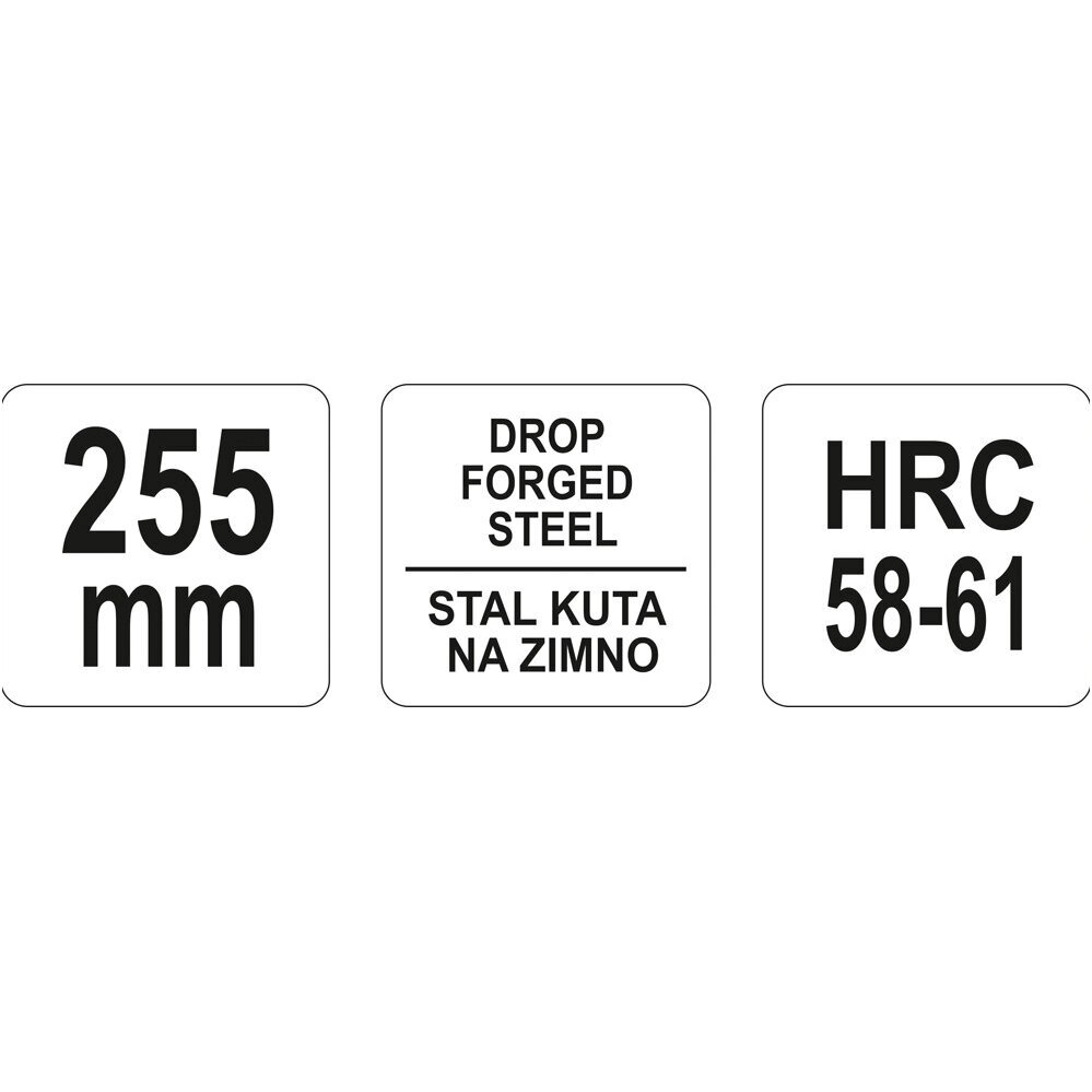 Žirklės skardai tiesios 225mm YATO 1 Žirklės skardai tiesios 225mm YATO 1