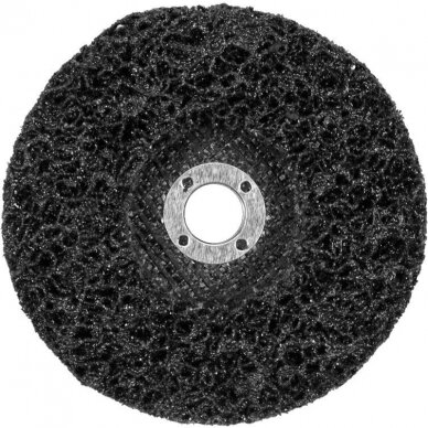 Abrazyvinis šlifavimo diskas metalui juodas (rudims ir dažams nuimti) 125x22,2mm YATO
