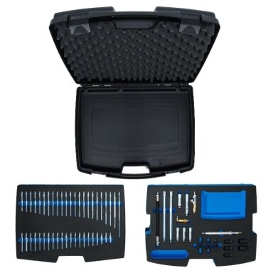 Adapterių rinkinys | skaitmeniniam slėgio ir suspaudimo matuokliui BGS 63410 Adapterių rinkinys | skaitmeniniam slėgio ir suspaudimo matuokliui BGS 63410