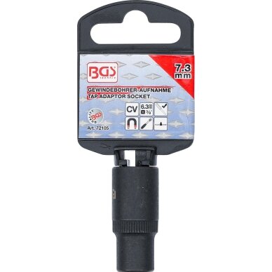 Adapteris sriegikliams | 10 mm (3/8") | 7.3 mm  72105 BGS 2
