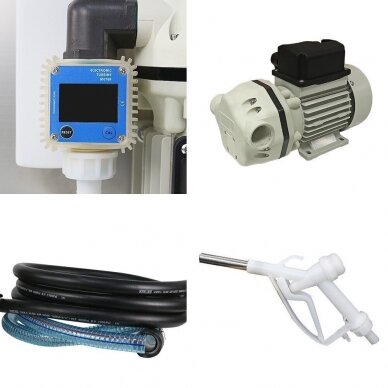 AdBlue perdavimo siurblys ACAD40 rinkinys 230V (su rankiniu pistoletu) 1