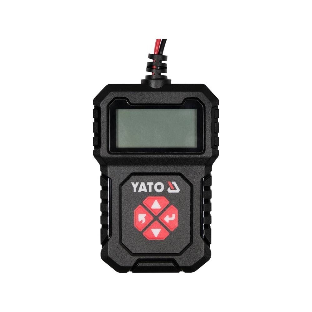 Akumuliatoriaus testeris skaitmeninis 12V YATO YT-83114 3 Akumuliatoriaus testeris skaitmeninis 12V YATO YT-83114 3