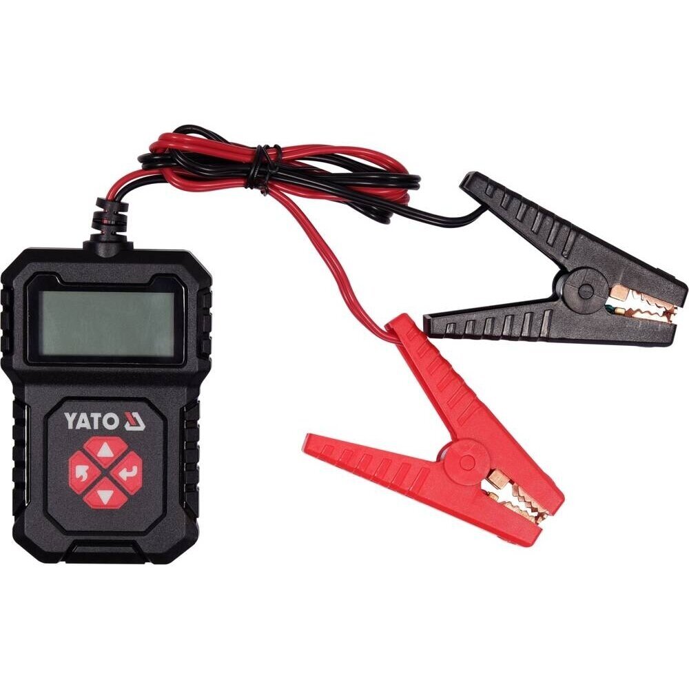 Akumuliatoriaus testeris skaitmeninis 12V YATO YT-83114 Akumuliatoriaus testeris skaitmeninis 12V YATO YT-83114