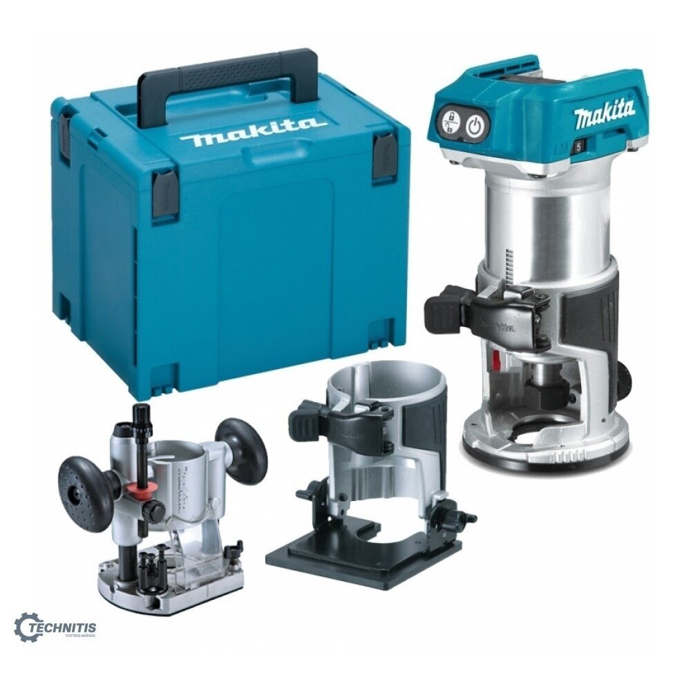 Akumuliatorinė freza Makita DRT50ZJX5 1 Akumuliatorinė freza Makita DRT50ZJX5 1
