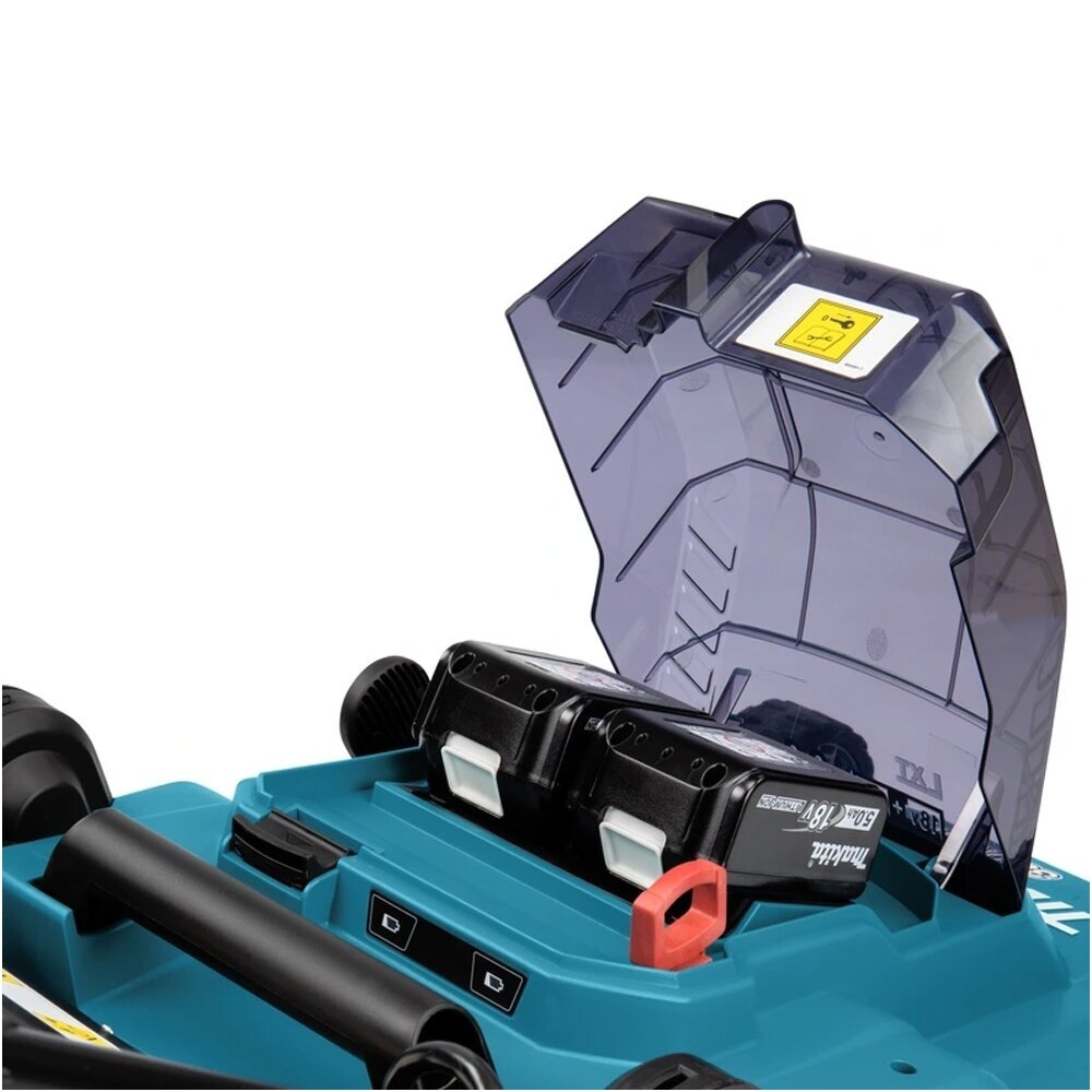 Akumuliatorinė vejapjovė Makita DLM382CT2 36V 2x5,0Ah 5 Akumuliatorinė vejapjovė Makita DLM382CT2 36V 2x5,0Ah 5