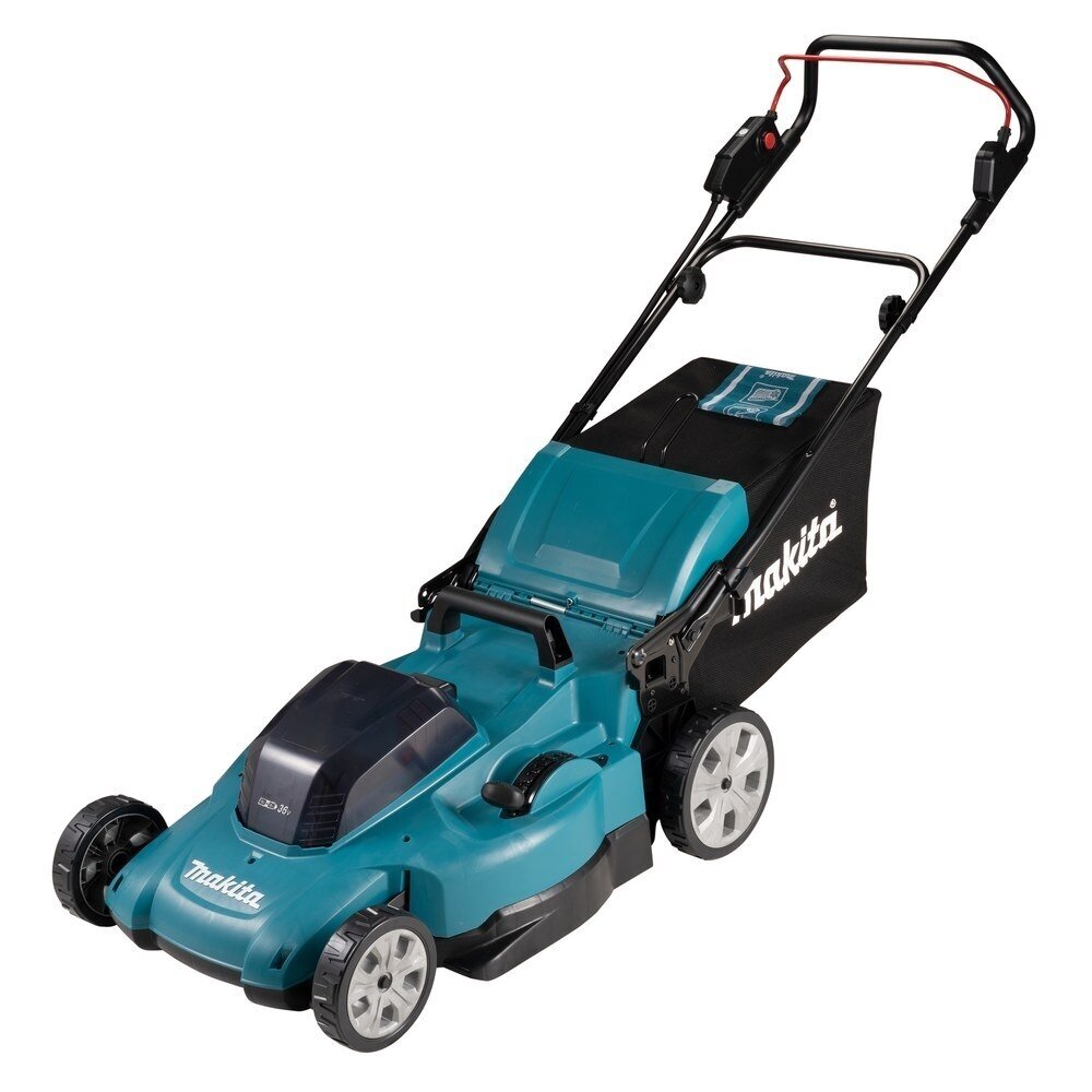 Akumuliatorinė vejapjovė Makita DLM538Z 530mm 36V=2x18V Akumuliatorinė vejapjovė Makita DLM538Z 530mm 36V=2x18V