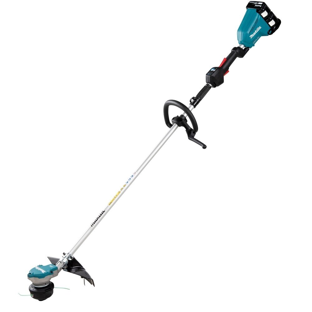 Akumuliatorinė žoliapjovė trimeris 2x18V su bešepetėliniu varikliu be baterijų ir įkroviklio MAKITA Akumuliatorinė žoliapjovė trimeris 2x18V su bešepetėliniu varikliu be baterijų ir įkroviklio MAKITA