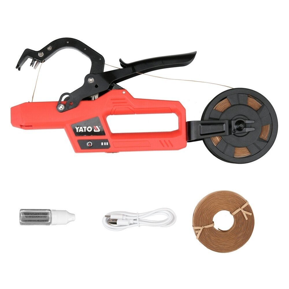Akumuliatorinis augalų rišimo pistoletas | iki 45 mm | 3.7V | 2500 mAh 3 Akumuliatorinis augalų rišimo pistoletas | iki 45 mm | 3.7V | 2500 mAh 3