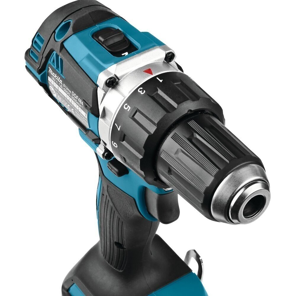 Akumuliatorinis gręžtuvas 18 V, 2x 5,0 Ah Li-ion Makita DDF484RTJ 5 Akumuliatorinis gręžtuvas 18 V, 2x 5,0 Ah Li-ion Makita DDF484RTJ 5