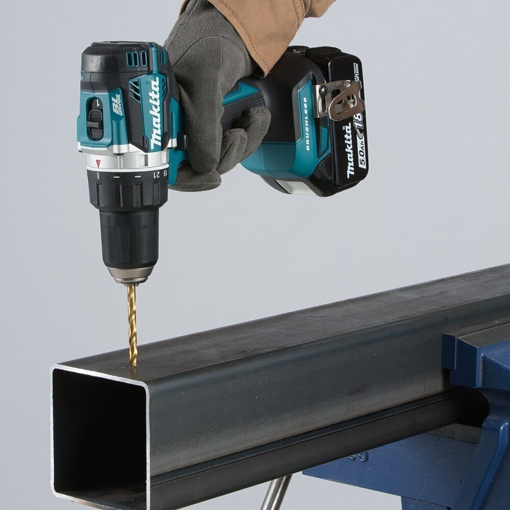 Akumuliatorinis gręžtuvas 18 V, 2x 5,0 Ah Li-ion Makita DDF484RTJ 6