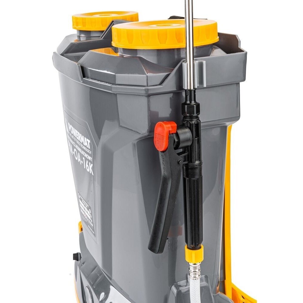 Akumuliatorinis purkštuvas 16l Powermat PM-OA-16K 2 Akumuliatorinis purkštuvas 16l Powermat PM-OA-16K 2
