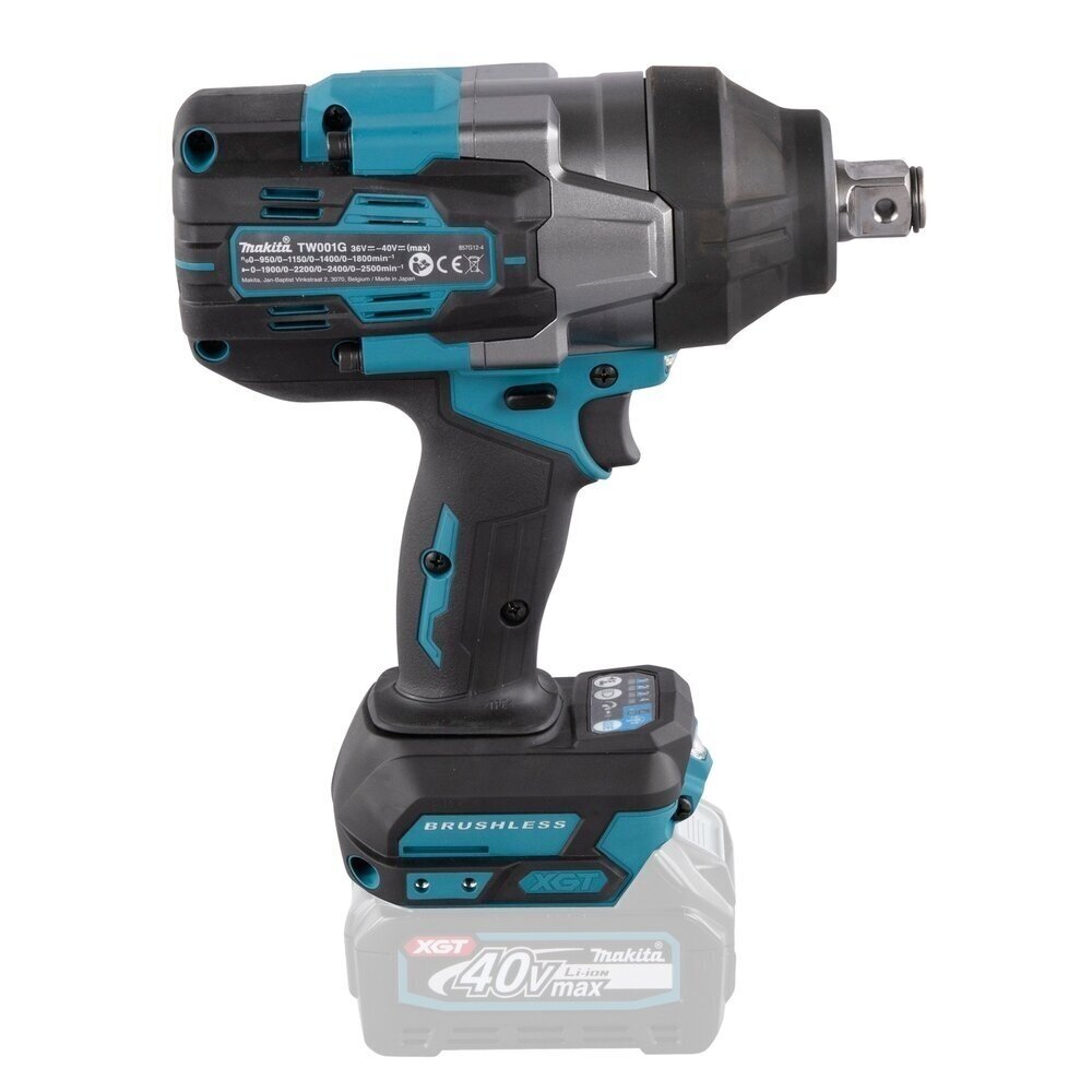 Akumuliatorinis smuginis veržliasukis 40V MAKITA TW001GZ 1 Akumuliatorinis smuginis veržliasukis 40V MAKITA TW001GZ 1
