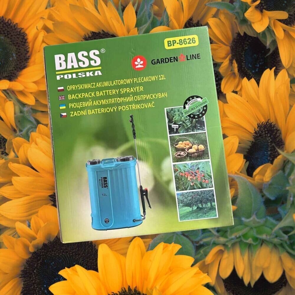Akumuliatorinis sodo purkštuvas 12L Bass Polska 14 Akumuliatorinis sodo purkštuvas 12L Bass Polska 14