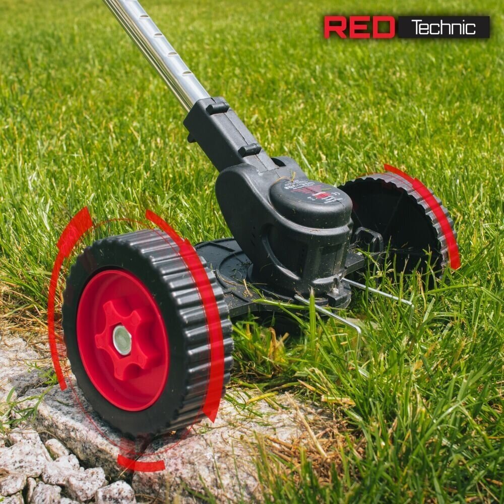 Akumuliatorinis trimeris su 2x2.0Ah baterijomis REDTECHNIC 14