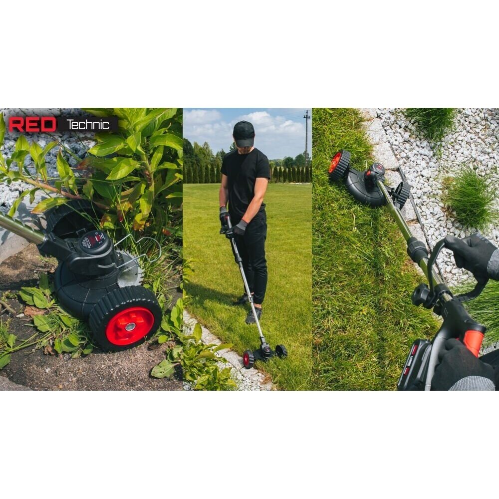 Akumuliatorinis trimeris su 2x2.0Ah baterijomis REDTECHNIC 12 Akumuliatorinis trimeris su 2x2.0Ah baterijomis REDTECHNIC 12