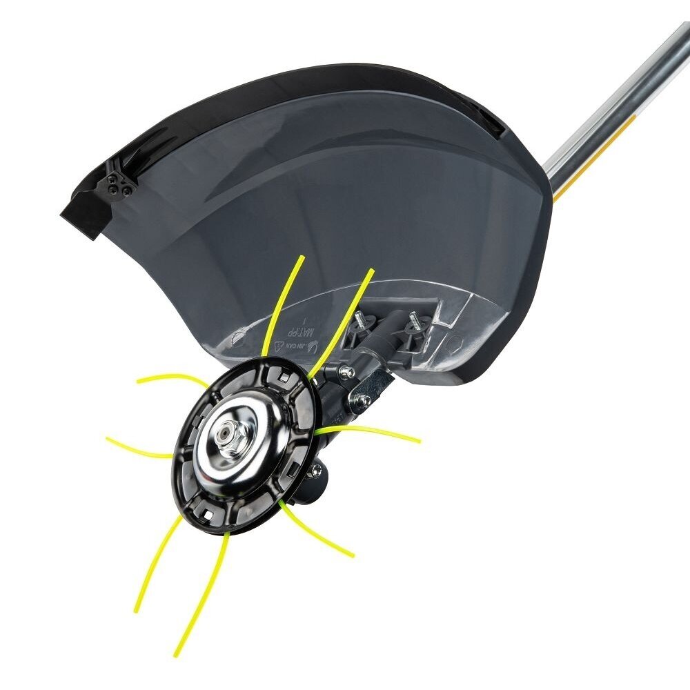 Akumuliatorinis Trimeris Žolei ir Krūmams 42V 38cm su 2x4.0Ah baterijomis Powermat 6