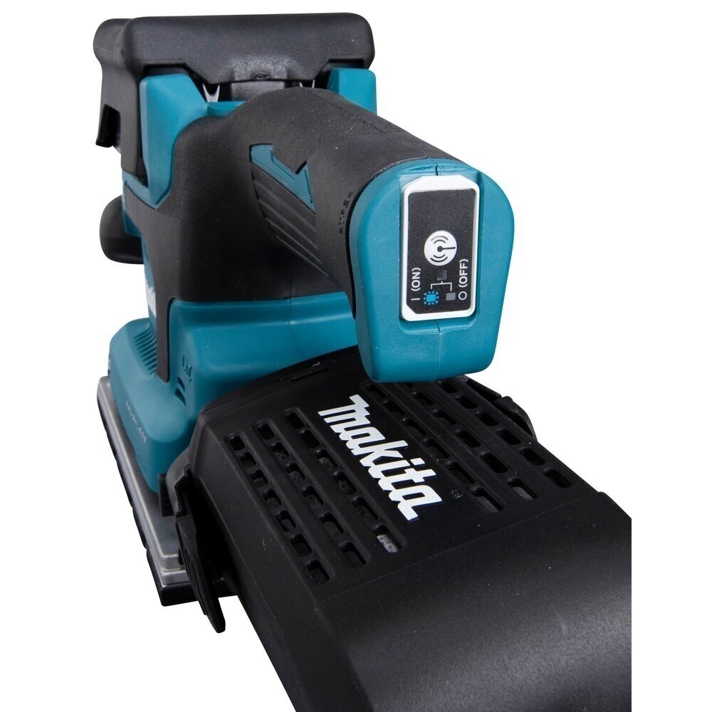 Akumuliatorinis vibracinis šlifuoklis Makita DBO381ZU + Bluetooth lustas AWS (Be akumuliatorių ir kroviklio) 6 Akumuliatorinis vibracinis šlifuoklis Makita DBO381ZU + Bluetooth lustas AWS (Be akumuliatorių ir kroviklio) 6