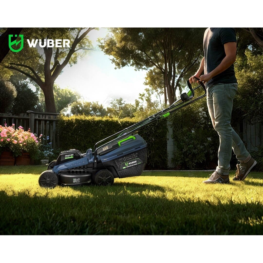 Akumuliatorinė vejapjovė 32cm 6.0Ah 20V bešepetėlinė Wuber W04801 20V 11 Akumuliatorinė vejapjovė 32cm 6.0Ah 20V bešepetėlinė Wuber W04801 20V 11