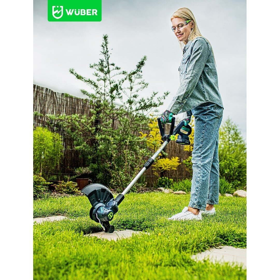 Akumuliatorinis trimeris Wuber W04003 – 20V 2.0Ah Share+System su 3 galvutėmis 11