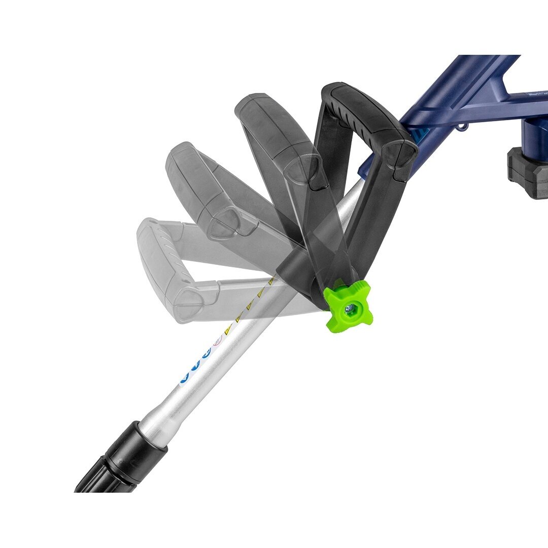 Akumuliatorinis trimeris Wuber W04003 – 20V 2.0Ah Share+System su 3 galvutėmis 4 Akumuliatorinis trimeris Wuber W04003 – 20V 2.0Ah Share+System su 3 galvutėmis 4