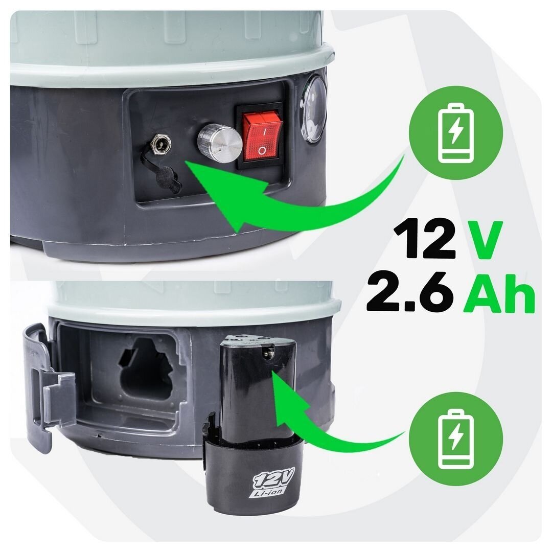 Akumuliatorinis sodo purkštuvas Wuber W24005 8L – 12V 13 Akumuliatorinis sodo purkštuvas Wuber W24005 8L – 12V 13