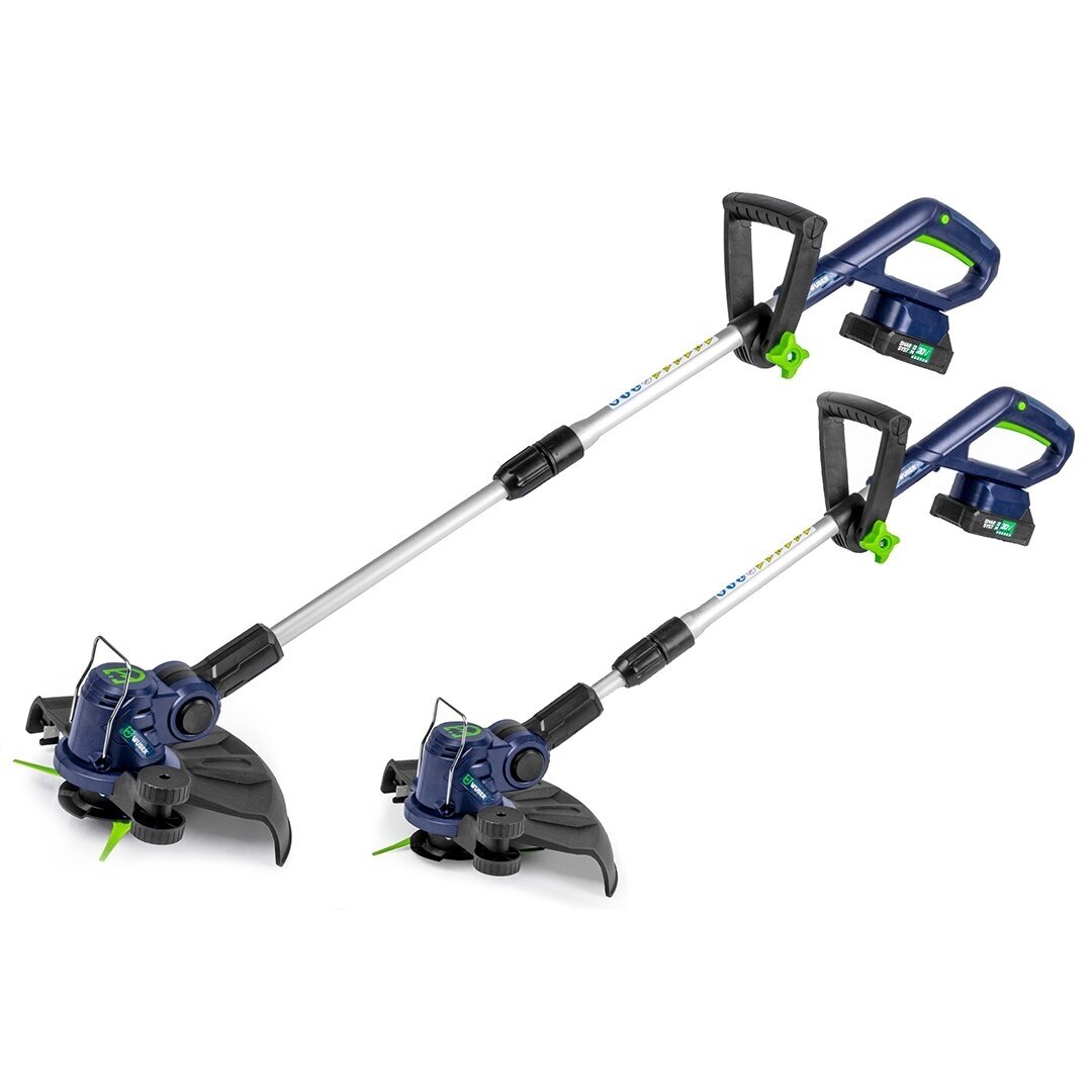 Akumuliatorinis trimeris 20V 2,0Ah x2 WUBER W04001 11 Akumuliatorinis trimeris 20V 2,0Ah x2 WUBER W04001 11