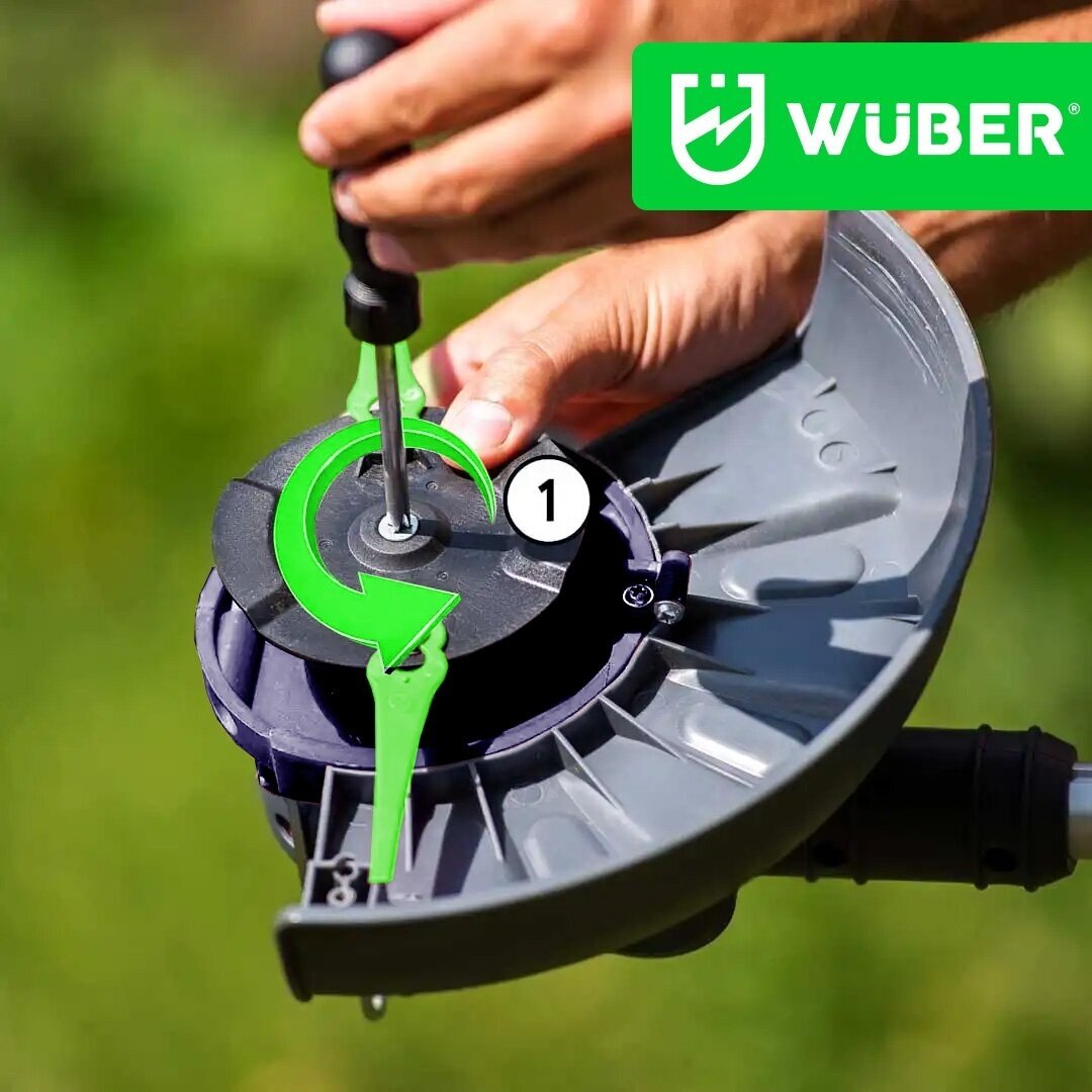Akumuliatorinis trimeris 20V 2,0Ah x2 WUBER W04001 4 Akumuliatorinis trimeris 20V 2,0Ah x2 WUBER W04001 4