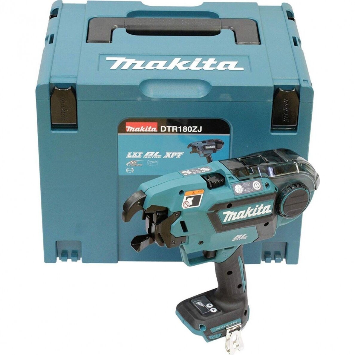 Akumuliatorinis armatūros rišiklis Makita DTR180ZJ 18V Akumuliatorinis armatūros rišiklis Makita DTR180ZJ 18V