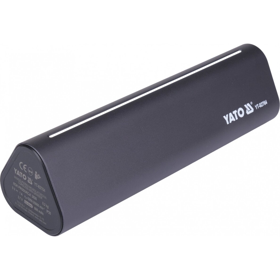 Akumuliatorinis mini šlifuoklis-graveris | 3,7 V | 800 mAh | 5000–25000 aps./min. | 40 priedų YATO 8 Akumuliatorinis mini šlifuoklis-graveris | 3,7 V | 800 mAh | 5000–25000 aps./min. | 40 priedų YATO 8
