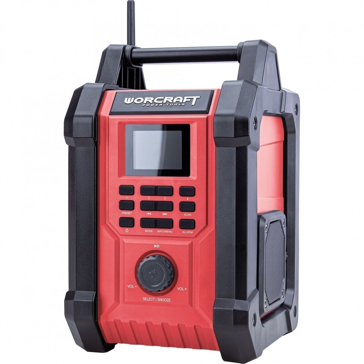 Akumuliatorinis radijas su BT 20V Li-ion WORCRAFT 1 Akumuliatorinis radijas su BT 20V Li-ion WORCRAFT 1