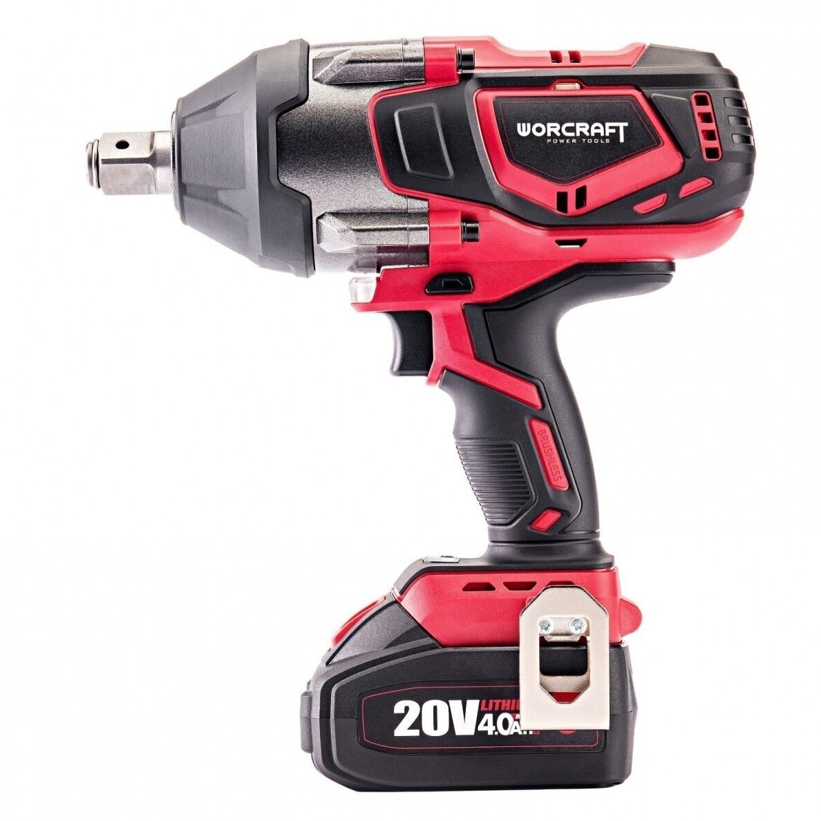 Akumuliatorinis smūginis veržliasukis 3/4'' 1800nm 20V LI-ION (XCUBE dėžė) 2