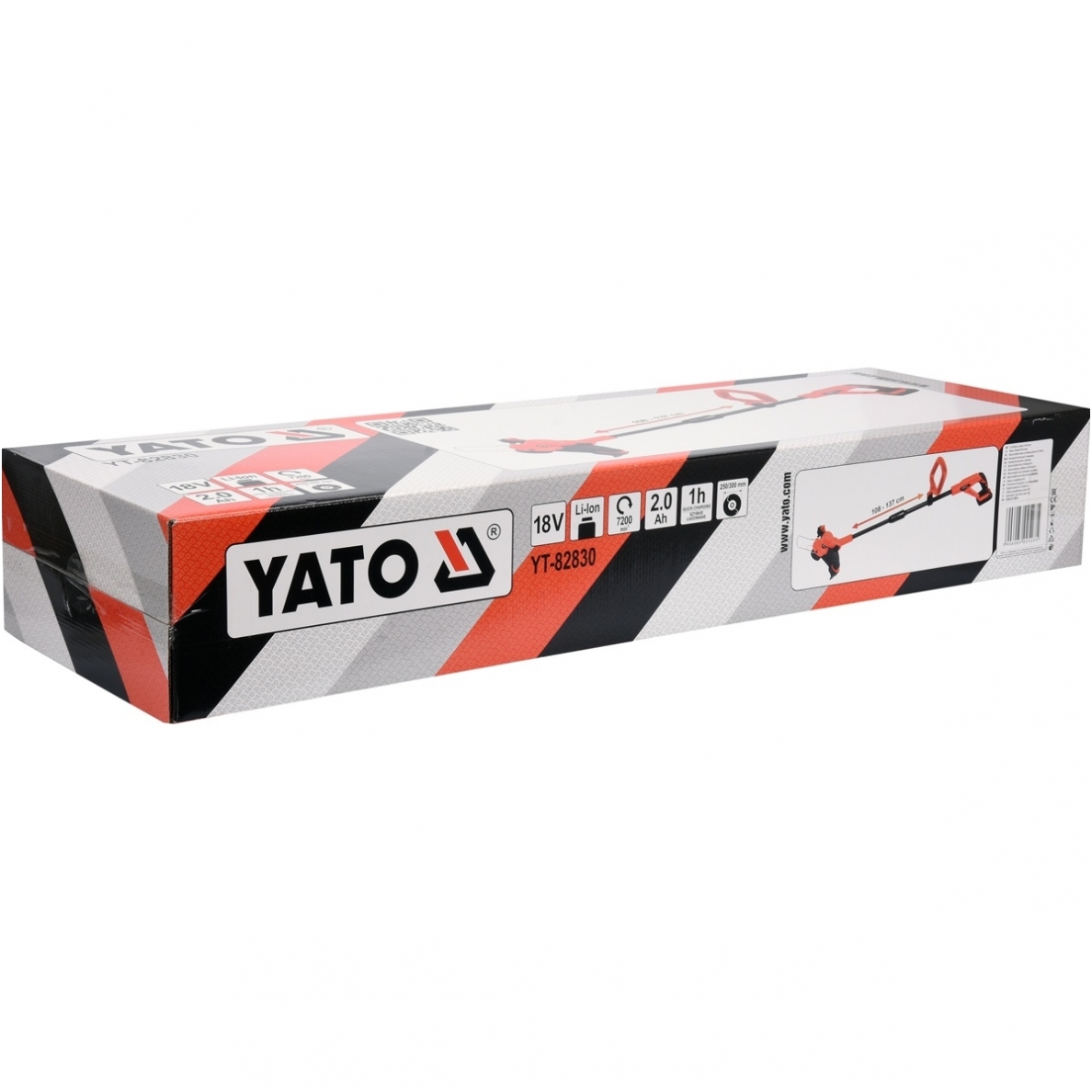 Akumuliatorinis trimeris 18V 2,0Ah YATO 5 Akumuliatorinis trimeris 18V 2,0Ah YATO 5