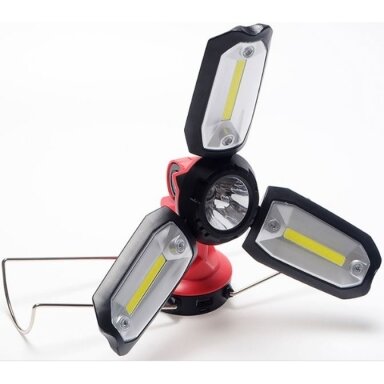 Akumuliatorinė darbo lempa 1200mAH  x3 LED