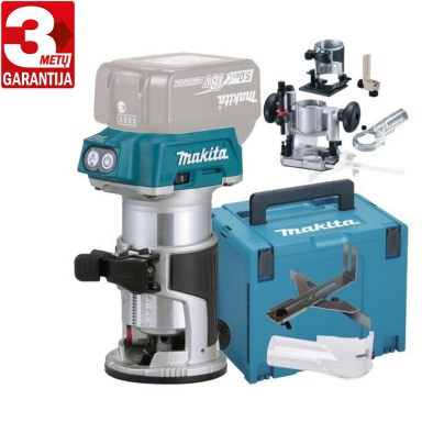 Akumuliatorinė freza Makita DRT50ZJX5 Akumuliatorinė freza Makita DRT50ZJX5