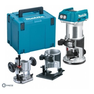 Akumuliatorinė freza Makita DRT50ZJX5 Akumuliatorinė freza Makita DRT50ZJX5