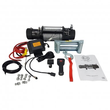Akumuliatorinė gervė BJC 12000 LBS 12V Akumuliatorinė gervė BJC 12000 LBS 12V