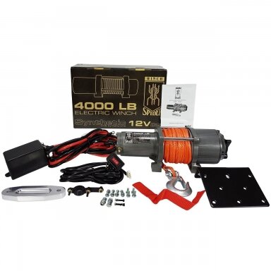 Akumuliatorinė gervė BJC 4000 LBS 12V SINTETINIS LYNAS Akumuliatorinė gervė BJC 4000 LBS 12V SINTETINIS LYNAS